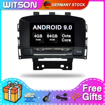 

DE Stock ! WITSON Android 9.0 Car Radio Multimedia Player For OPEL ASTRA J 2010-2012 PX5 Octa-Core 4+64GB
