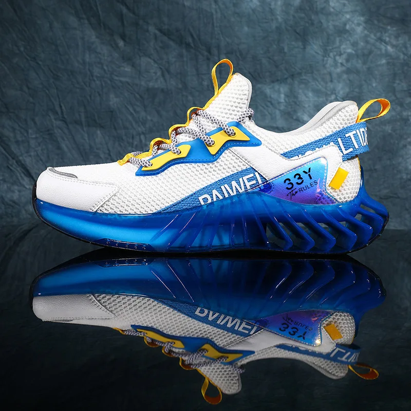 

high-quality Blade men's shoes Large size breathable mesh shoes Outdoor jogging sports casual shoes Hot Sale Big Size