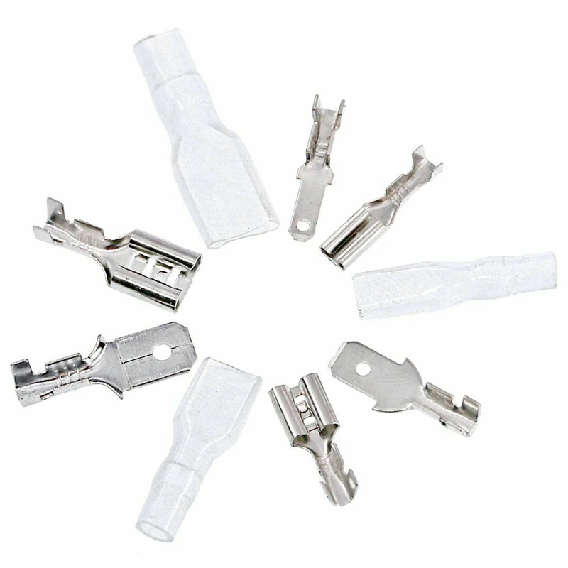 900PCS Quick Splice Male and Female Wire Spade Connector Kit for Electrical Wiring Car Audio Speaker