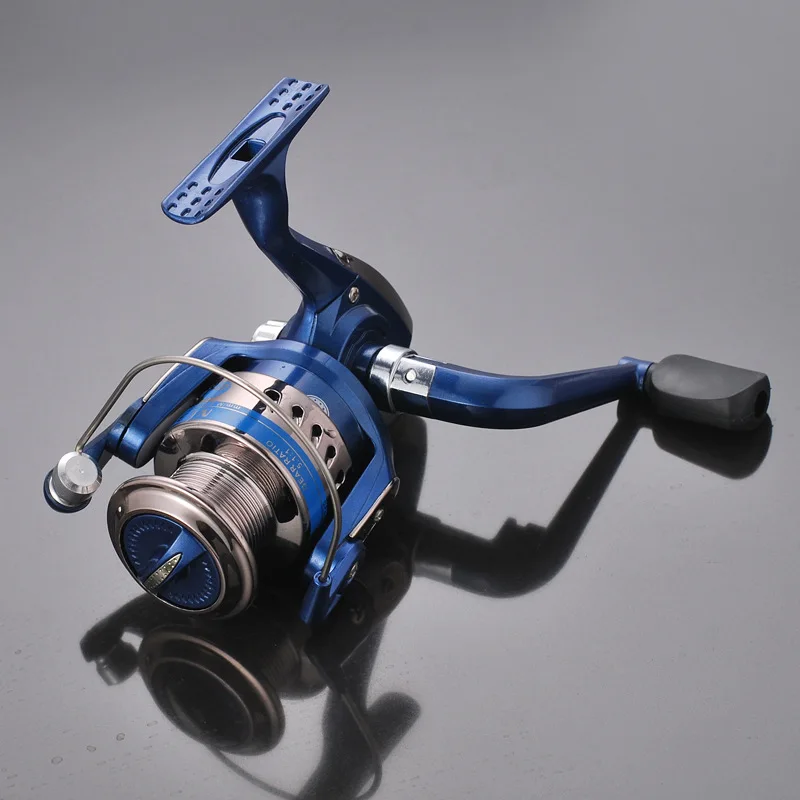JUNZENG 2020 New Fishing coil soft rubber handshake Spinning Fishing Reel Professional Metal Left/Right Hand Fishing Reel WheelS