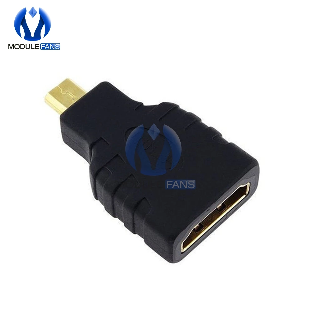 

5Pcs Micro HDMI Male To Female Adapter Coupler Connector Converter Support 3D 4K 1080P Resolution Micro HDMI Port Devices