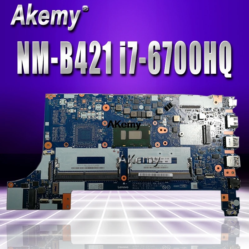 

BP700 NM-B421 FRU 01AV304 Mainboard For lenovo thinkpad P70 17 Inch laptop motherboard SR2FQ i7-6700HQ