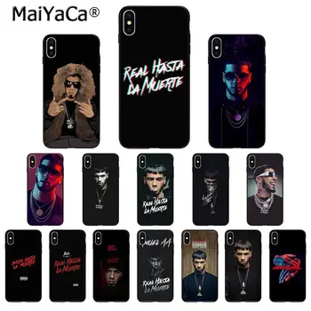 

MaiYaCa Rapper Anuel AA Real Hasta La Muerte TPU Soft Phone Case for iPhone 8 7 6 6S Plus X XS MAX 5 5S SE XR 11 11pro max Cover