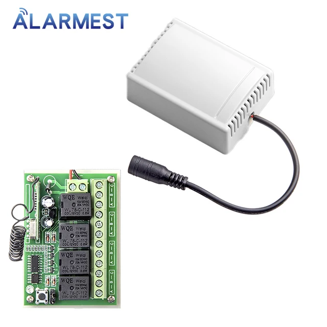 $12.38 smart home 4CH relay output for control small home appliances for G90B wifi alarm house security systems