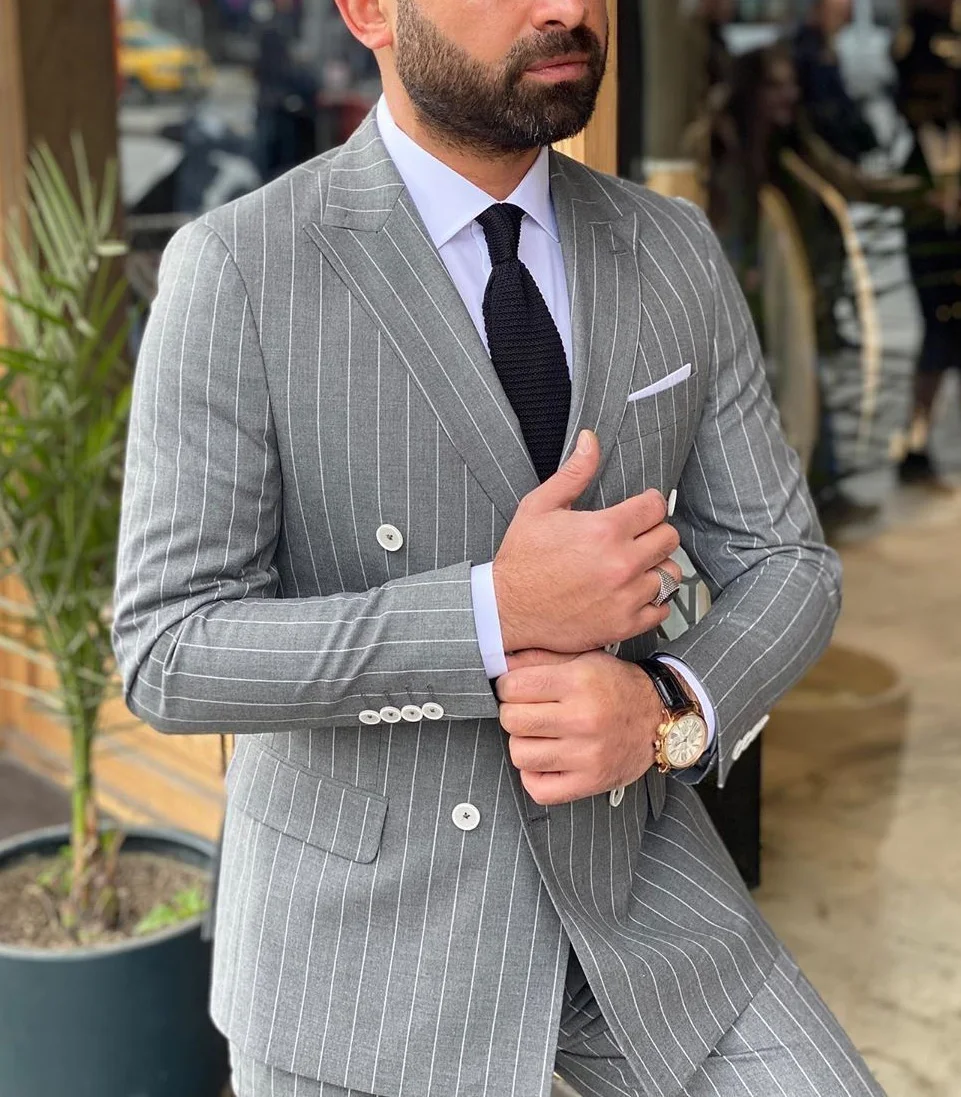 2020-Silver-Grey-Men-Striped-Suits-Notch-Lapel-2-pieces-Double-Breasted-Groom-Tuxedos-Prom-Jacket