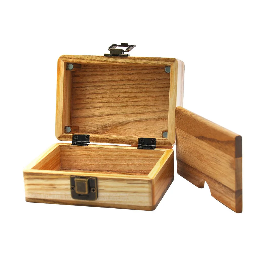 Деревянная шкатулка es Maple Camphor деревянная сигаретная бумага лоток для хранения портсигар шкатулка Boite сигарета дымовая коробка для инструментов