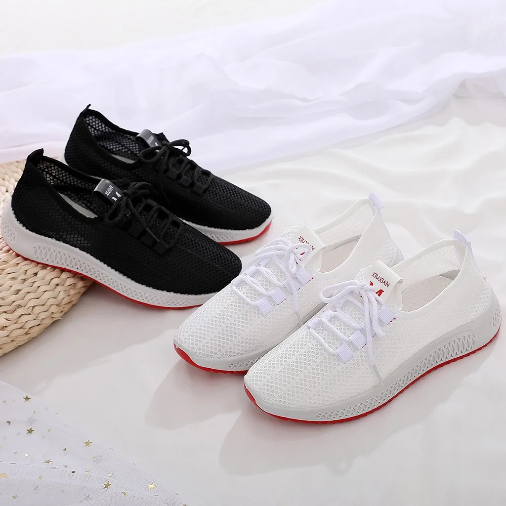 

Women Sneakers Ladies Casual Anti-Slip Shoes Sport Walking Sneakers Running Soft Shoes zapatos de mujer Dropshipping YJJ1