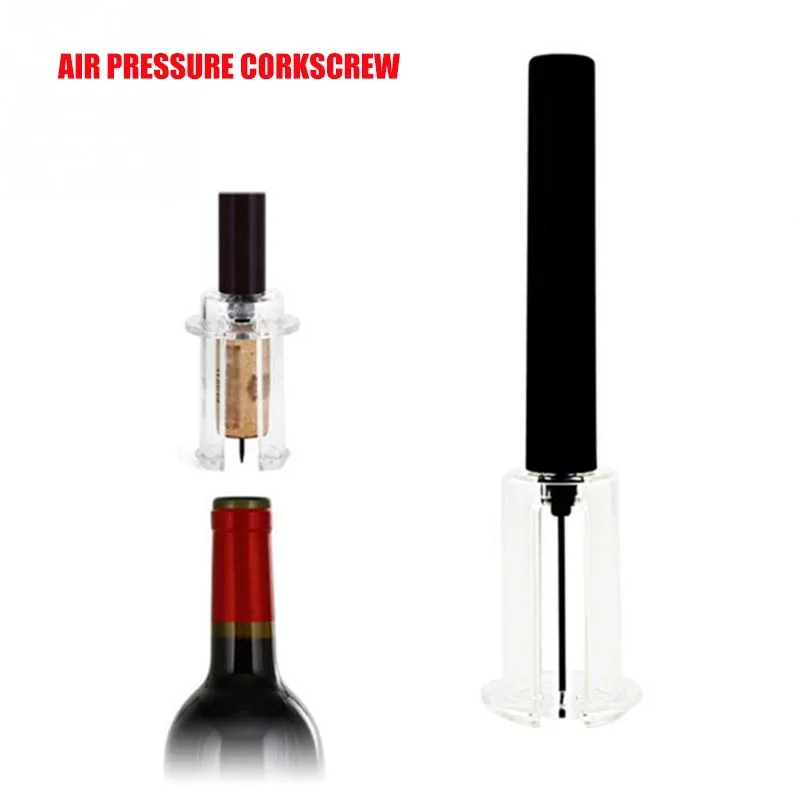 1 Pcs Air Pump Wine Bottle Opener Stainless Steel Pin Pressure Type Pumps Kitchen Opening Tools Bar Accessories New | Дом и сад