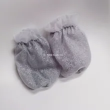 Осенне-зимняя женская одежда с манжетами в Корейском стиле, Прозрачная Кружевная короткая модная Милая Одежда для взрослых, студентов, офиса, ежедневного использования, противообрастающий рукав