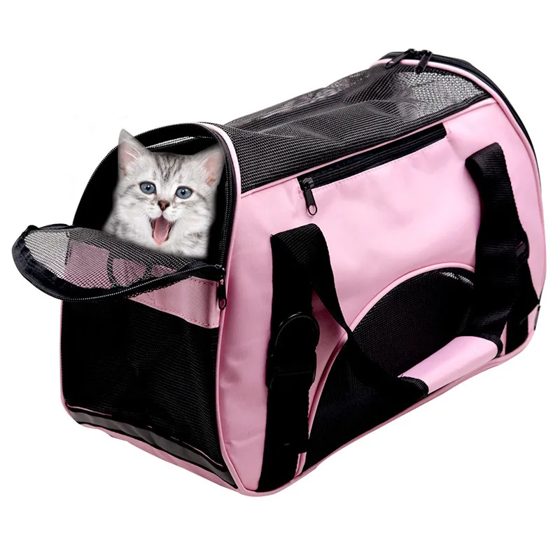 

Portable Pet Backpack Dog Carrier Messenger Cat Carrier Outgoing Small Dog Travel Bag Breathable Pet Handbag Yorkie Chihuahua