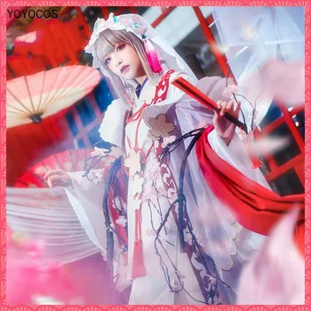 

YOYOCOS Game Onmyoji Cosplay Momo new The Peach Blossom Banshee Vantage Kimono Fancy Dress Uniform for Halloween party Full Set