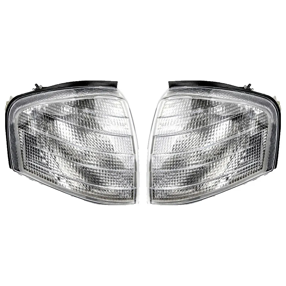 1 пара угловых огней поворотных сигнальных ламп для Mercedes B-enz C Class W202 1994-2000 автомобильные аксессуары для автомобиля
