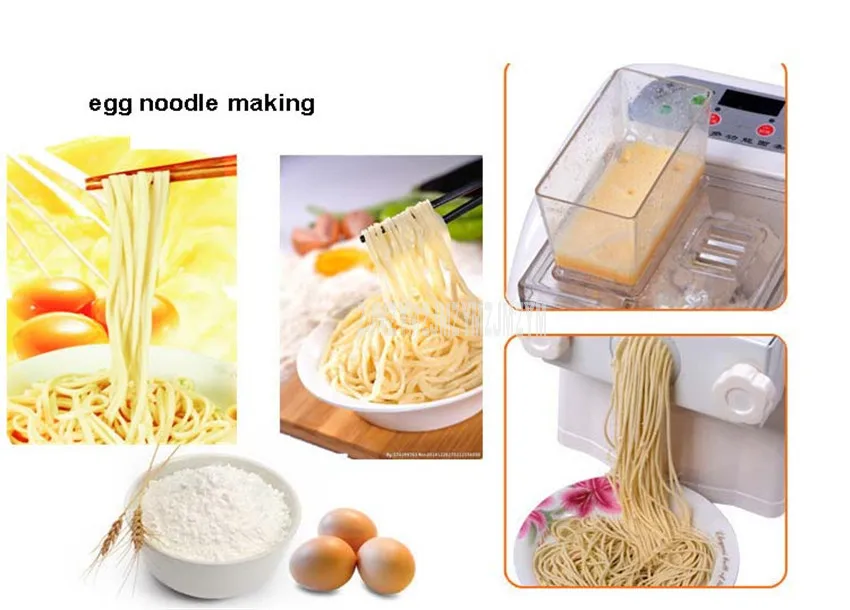 Multi-Functional Fully Automatic Noodle Maker Machine Dumpling Wrapper Making Dough Kneading Flour-mixing Household Noodle Maker