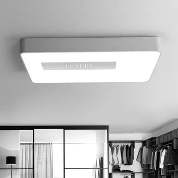 

Acylic Ceiling Lights Square Rings For Living Room Bedroom Home AC85-265V Modern Led Ceiling Lamp Fixtures lustre plafonnier