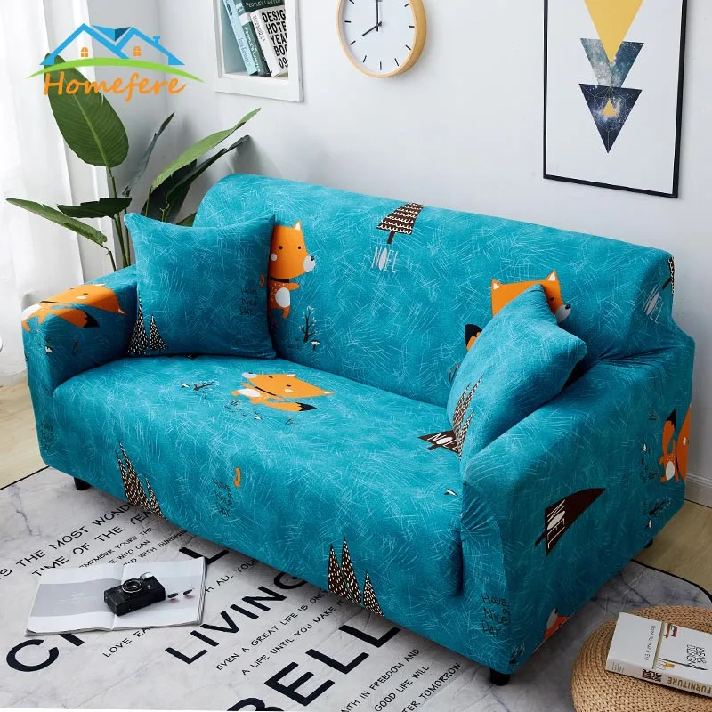 Homefere чехол для дивана все включено Противоскользящий секционный Eastic чехол для дивана полотенце одно/два/три/четыре сиденья Диван - Цвет: Type 7