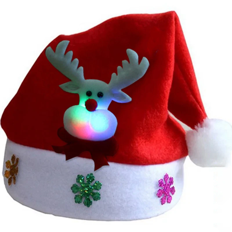 Christmas Decals Stylish Christmas Hats 