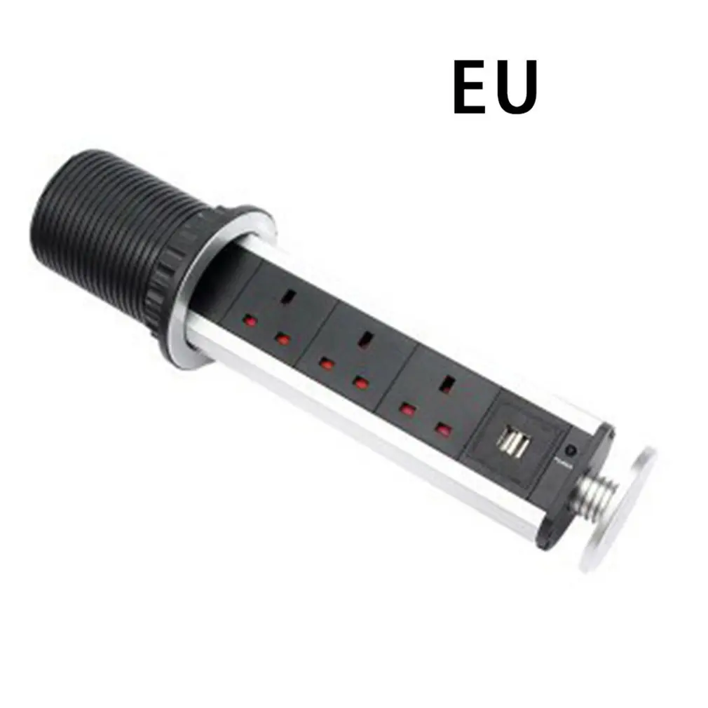 Usb Soket Avrupa Standard Ofis Geri ekilebilir Masa Masa st 