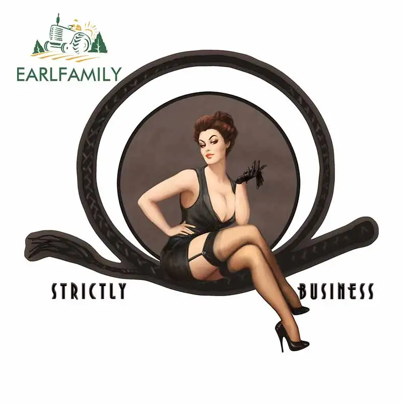 EARLFAMILY 13 см x 11 3 для строгого бизнеса ретро Красота мультфильм доска серфинга