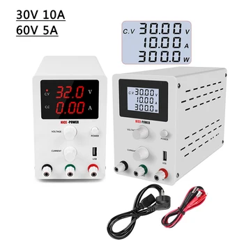 

120V 3A DC Lab Switching Power Supply Adjustable 30V 10A 60V 5A Laboratory Bench Source Digital Voltage And Current Regulator