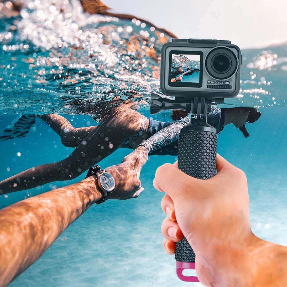 karrychen Handheld Underwater Buoyancy Stick Surfing Diving Floating Rod Bar for DJI Osmo Action Sport Camera Accessories 
