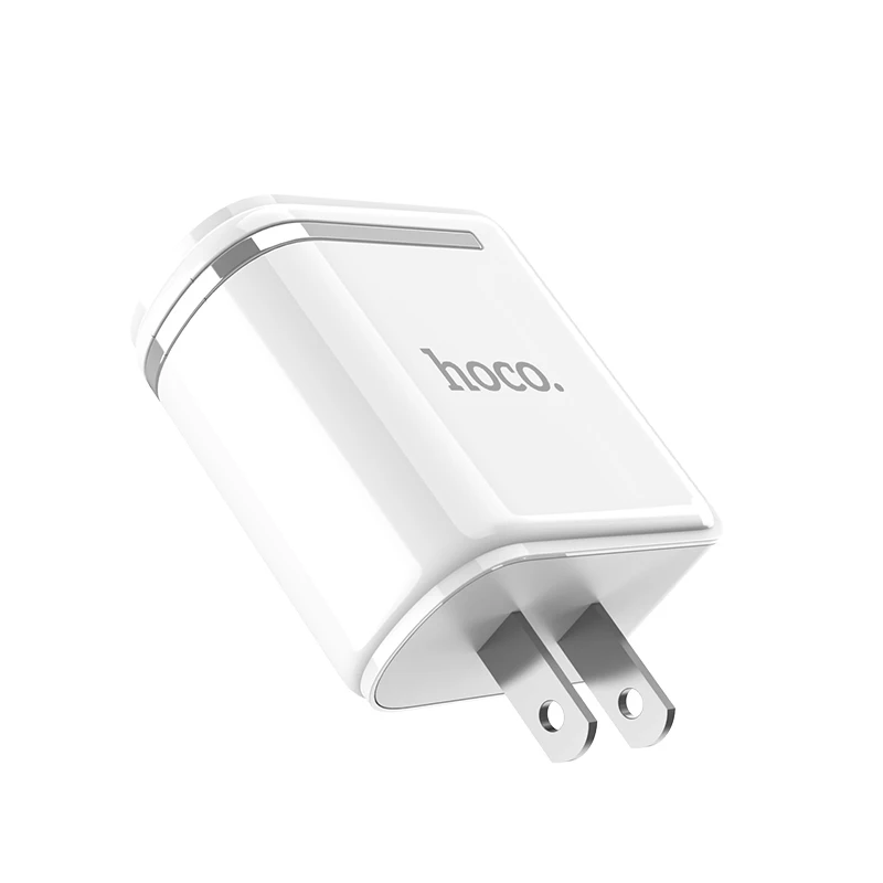 HOCO C39 10 шт./лот 5 в 2.4A USB зарядное устройство для iPhone 11 Xs Max США вилка настенное зарядное устройство адаптер для samsung Xiaomi huawei