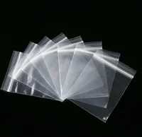 100Pcs Small Clear Vacuum Bags Plastic Baggies Baggy Grip Self Seal Resealable Zip Lock For Kitchen Food Mini Tool Parts Storage 1