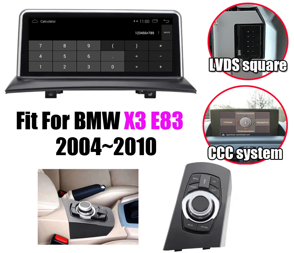 Flash Deal Liislee Android 7.1 up For BMW X3 E83 CCC 2004~2010 Stereo Carplay Screen Wifi BT Map GPS Navi Navigation Media System 11 Flash Deal Liislee Android 7.1 up For BMW X3 E83 CCC 2004~2010 Stereo Carplay Screen Wifi BT Map GPS Navi Navigation Media System 11