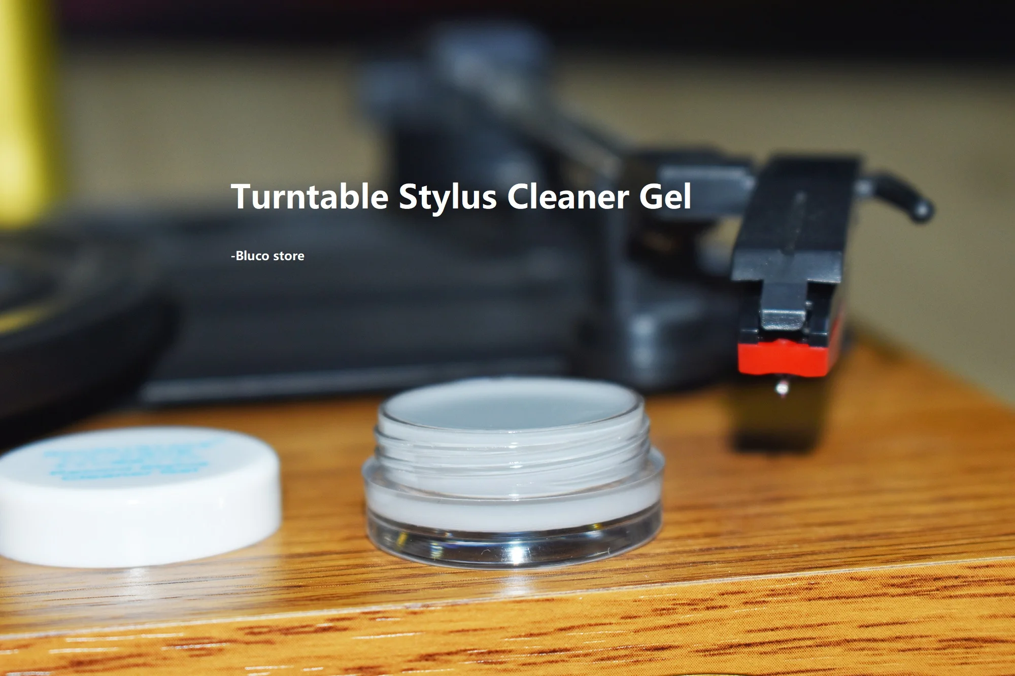 Professional Anti-Static Turntable Stylus Cleaner Diamond Needle Cleaning Gel Turntable Dust Buster Vinyl Needle Cleaner