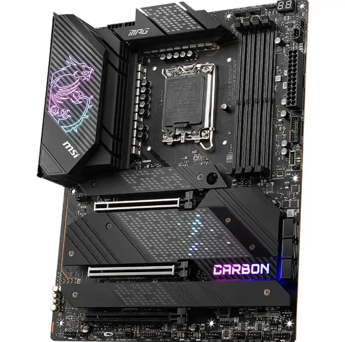 Новый оригинальный карбоновый телефон для MSI MPG Z690 поддерживает память DDR5 12-го