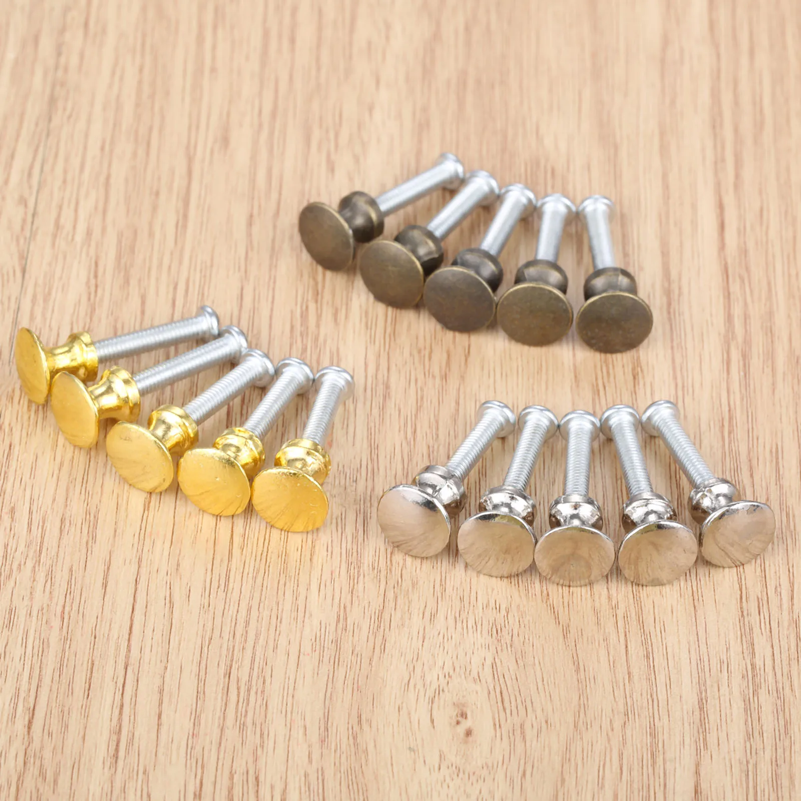 5pc/lot Mini Knobs 12x11mm Round Handles Alloy Pulls Antique Bronze/Silver/Gold Drawer Door Decor Cabinet Chest Kitchen w/screws furniture knobs