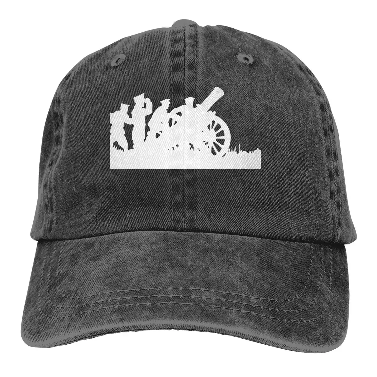 Солдатская майка Мужская/Женская регулируемая бейсболка s джинсовая ткань хип-хоп кепка