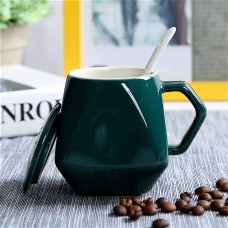 Number 1 Аксессуары для бутылок для воды, экологичный кофе Tazzine Caffe, фарфор, молоко, кофе, креативный, для путешествий, новинка, Caneca, керамическая кружка, чашка - Цвет: Number 1
