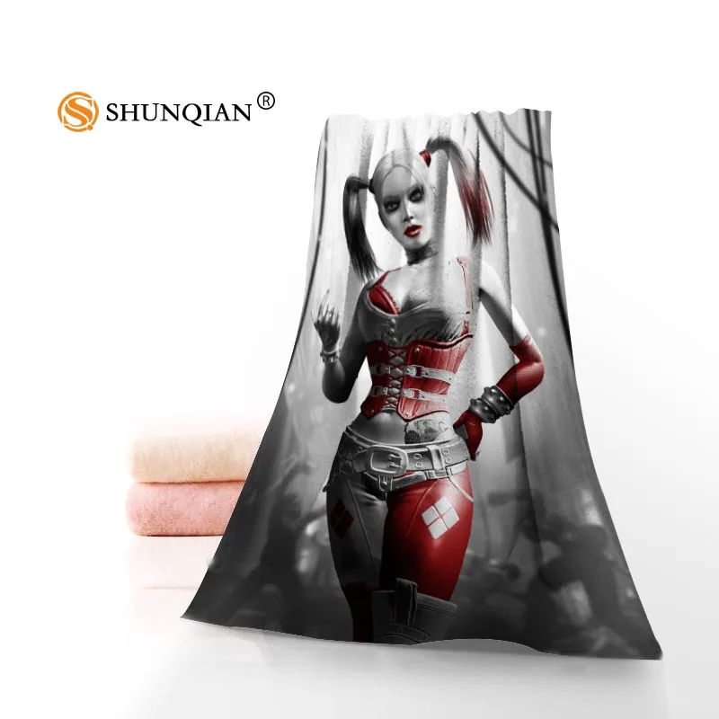 Высокое качество harley quinn микрофибра тряпка для ванной комнаты полотенце s лица на