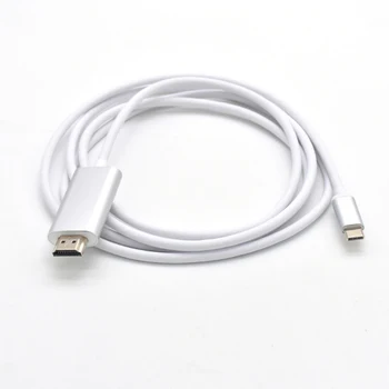 

USB C to HDMI Cable 4K Type C HDMI Thunderbolt3 Converter for MacBook Huawei Mate 30 USB-C HDMI Adapter USB Type C to HDMI