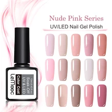 LEMOOC 8 мл Гель-лак для ногтей розовая серия замачиваемый УФ/светодиодный Гель-лак для ногтей Полупостоянный УФ Гель-лак для ногтей 31 цвет