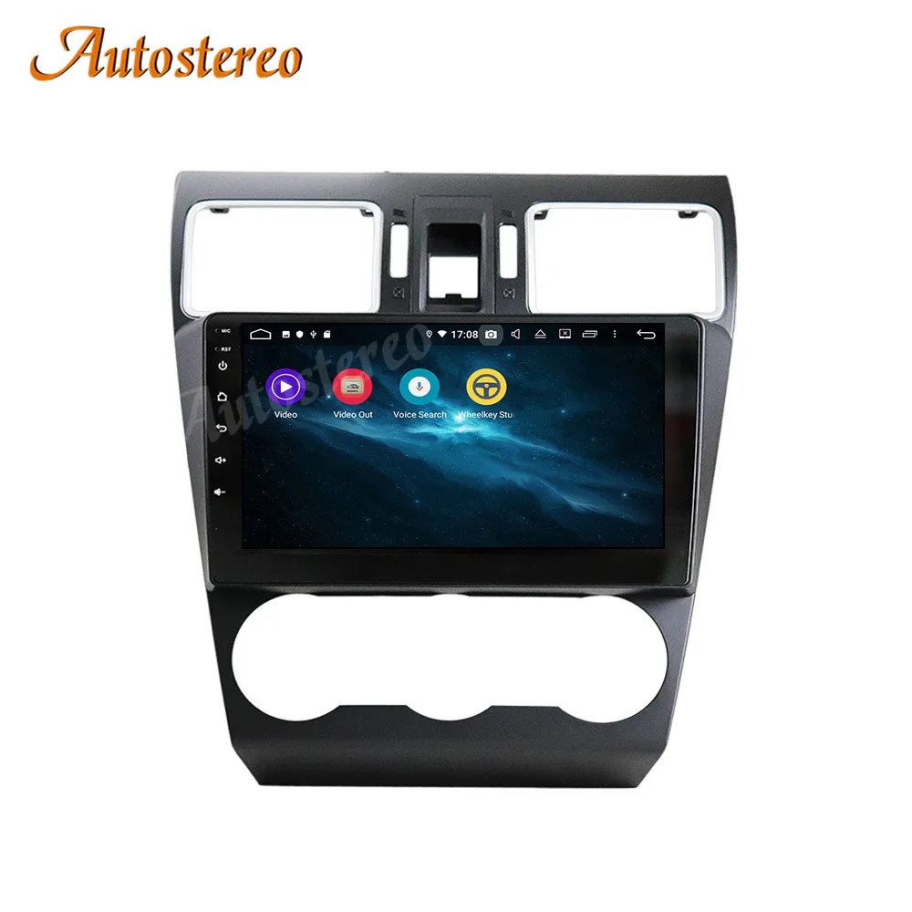 For Subaru Forester 2015-2018 Android 10 Car GPS Navigation Multimedia Player Head Unit Radio Tape Recorder Auto Stereo Audio HD