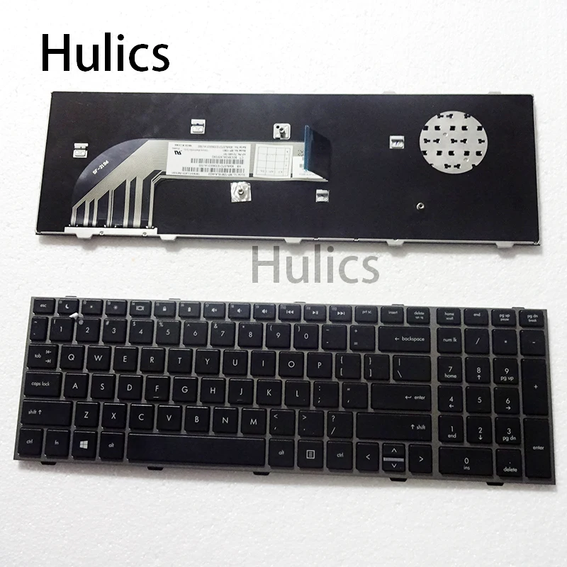 Hulics Оригинальная клавиатура для ноутбука hp probook 4540 4540S 4545 4545S 4740 4740S 702237-001 US 90.4sj07h01