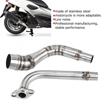 

2pcs Stainless Steel Motorcycle Front Exhaust Pipe Accessory Fit for NMAX 155 125