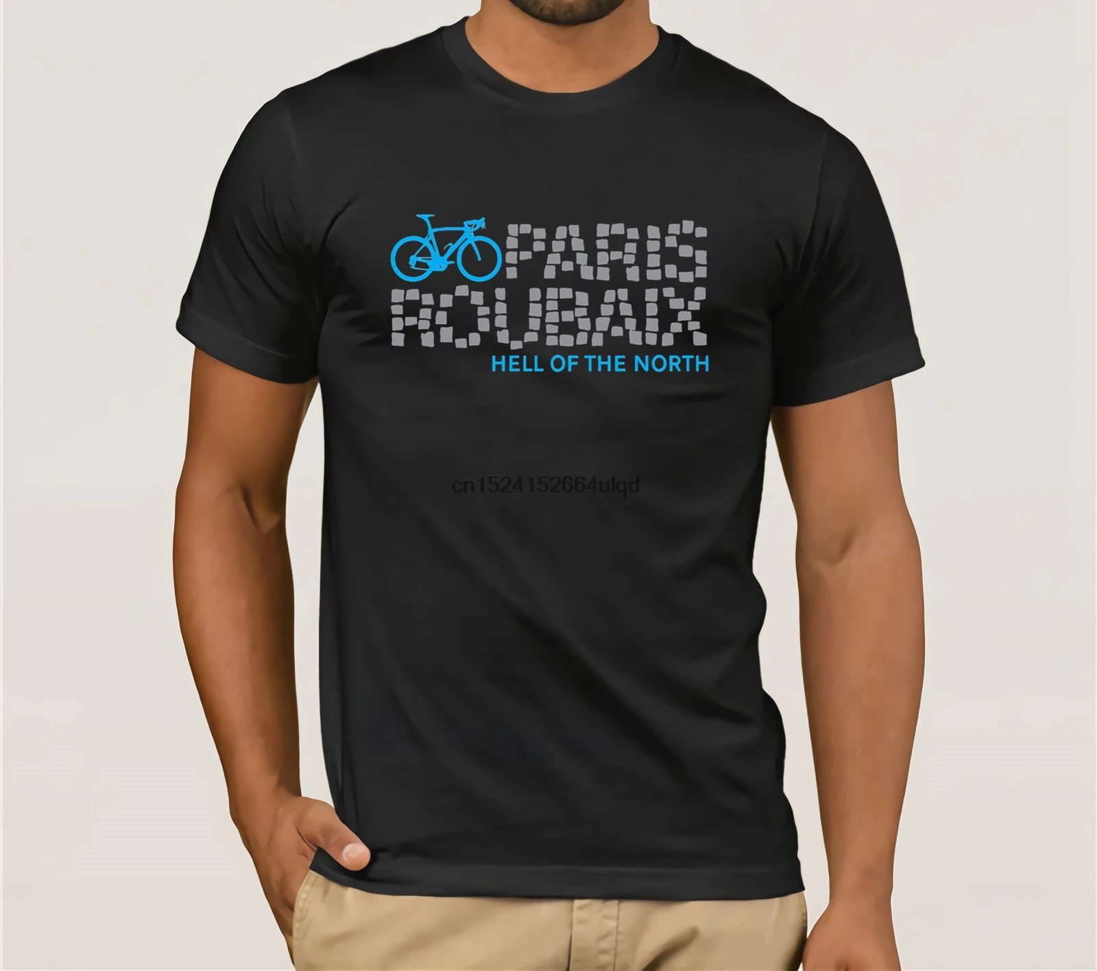 Новые футболки Забавные топы футболка Париж Roubaix Hell Of The North Cycler распродажа 100%