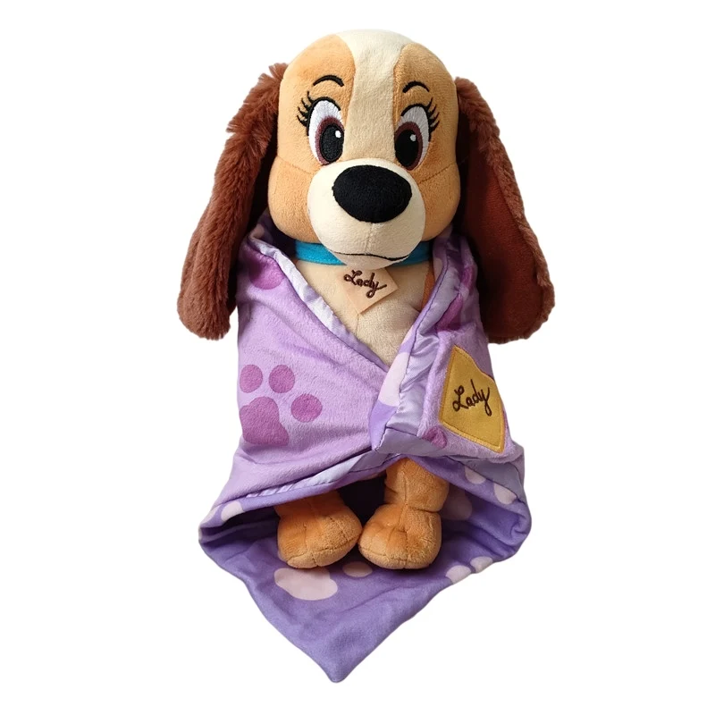 breken Op risico uitvinding Disney Lady En De Vagebond Cartoon Hond Knuffel Baby Stitch Met Deken  Sussen Handdoek Leuke Knuffels Pop 10 ''Nieuwe Hot _ - AliExpress Mobile