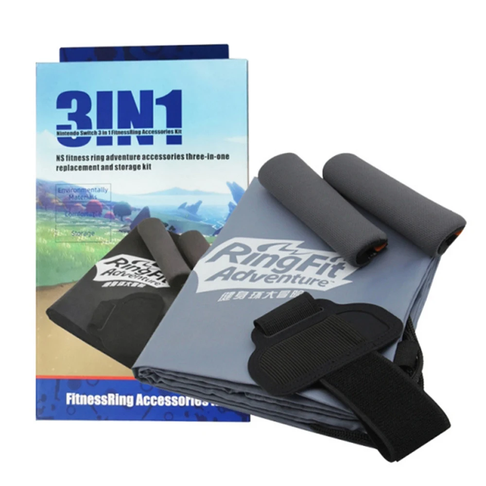 Tuta Portaoggetti Per Nintend Switch Joycon Ring Fit Adventure Switch Gioco Cinturino Elastico Regolabile Per Gambe Accessori Per Interruttori Joycon