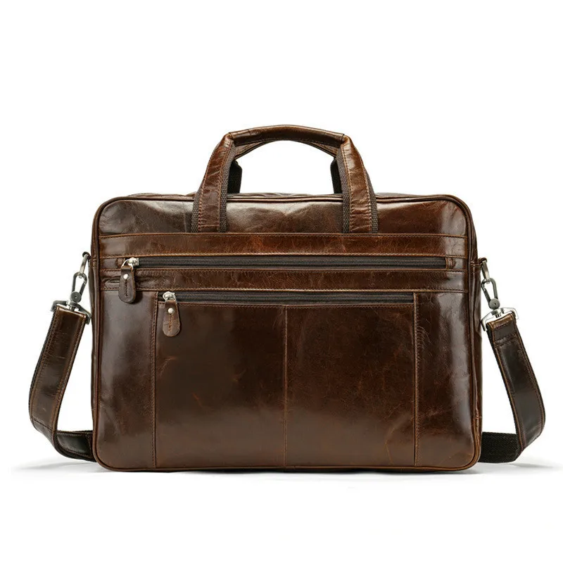 

2020 new Genuine Cowhide leather bag Business Affairs Male Package Will Capacity Cross Section Handbag Single Shoulder Outdoors
