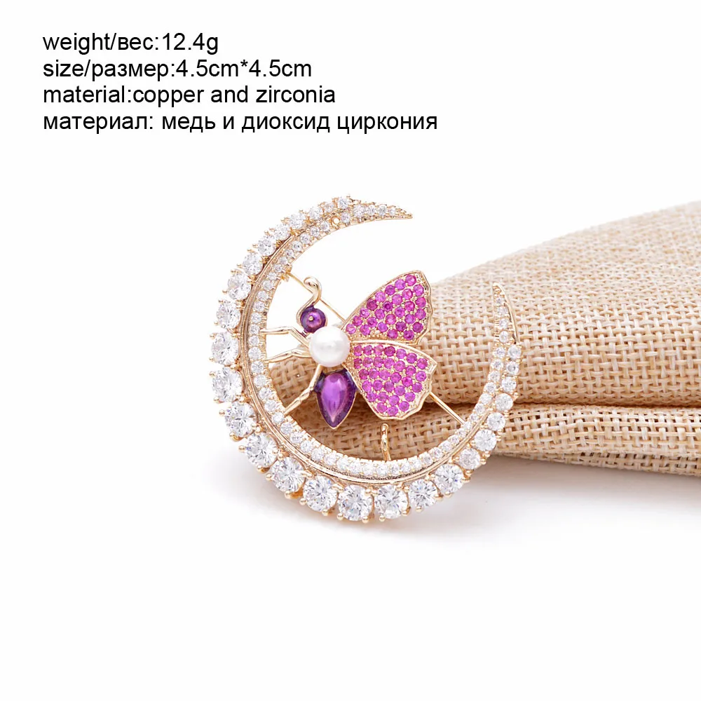 CINDY XIANG 10 стилей на выбор, кубический цирконий, шляпа, пчела, павлин, брошь, латунь, Модные Роскошные Броши для женщин, дешевая цена, подарок