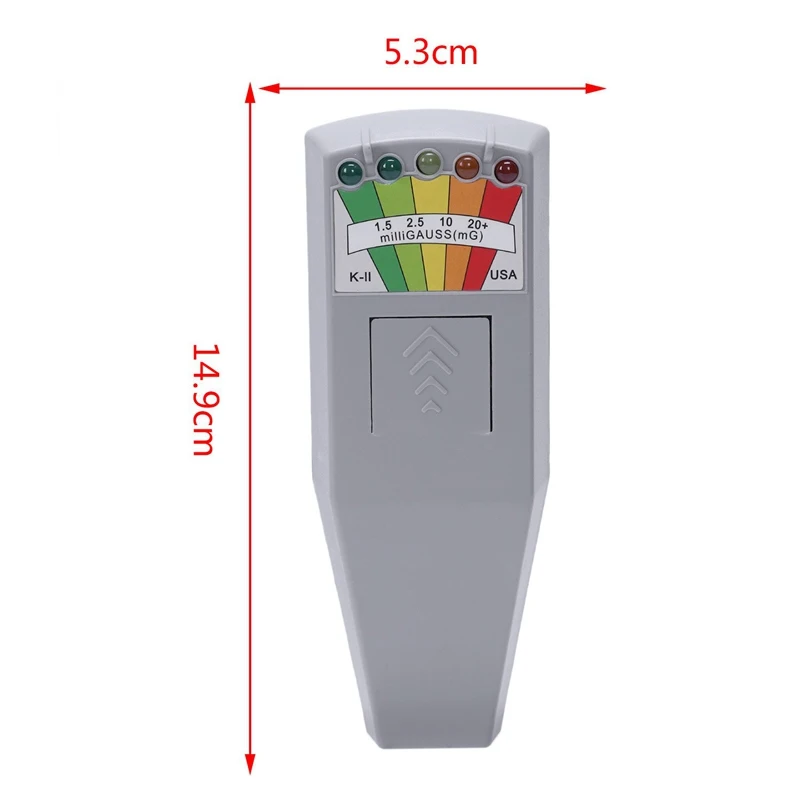 K2 Kii цифровой Emf метр детектор Ручной ЖК-Дозиметр Тестер для электрического Emf метр электромагнитного поля излучения