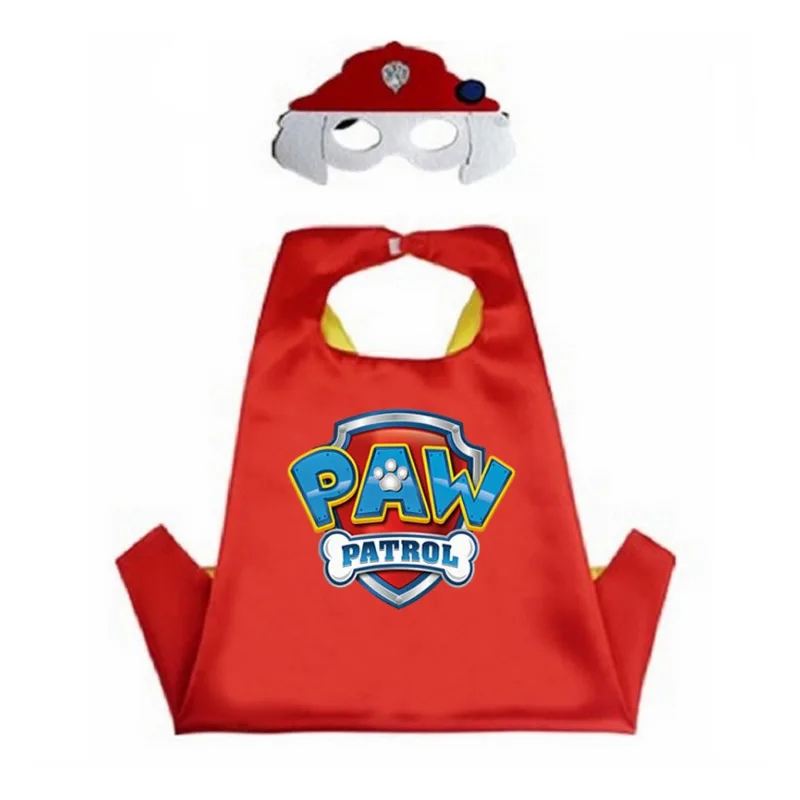 Paw Patrol Juguete костюмы с шалью плащ Patrulla Canina День рождения Косплей представление на Хэллоуин одежда игрушки для детей 2S13 - Цвет: 12