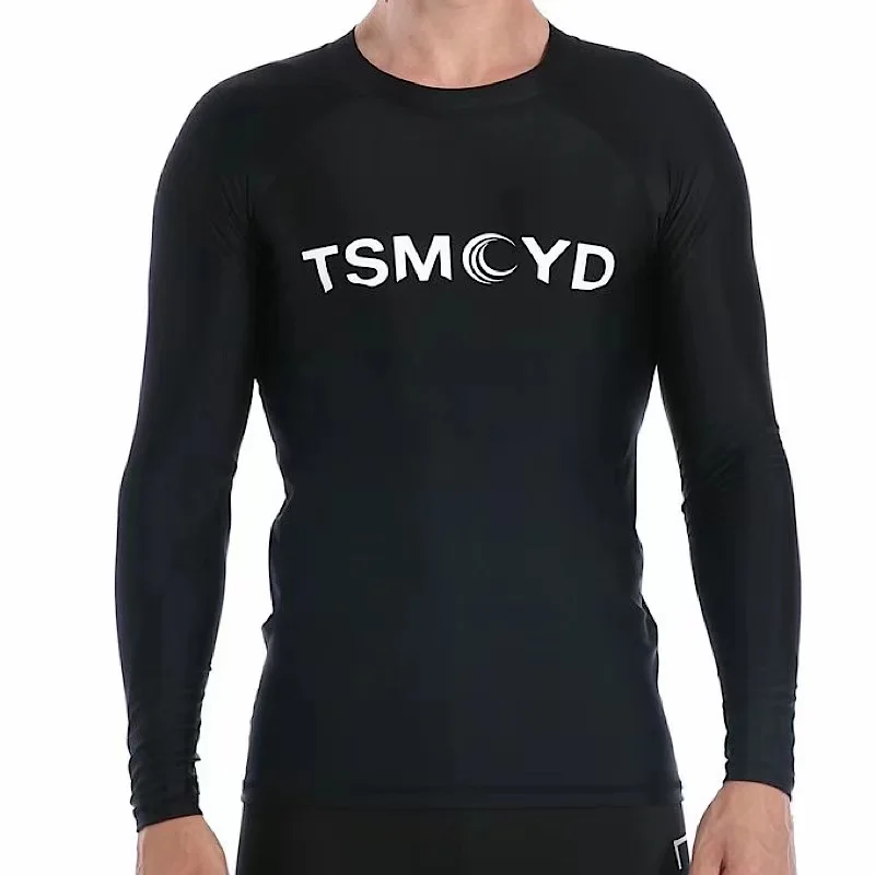 Rash Guard Men Upf 50 Long Sleeve Uv 
