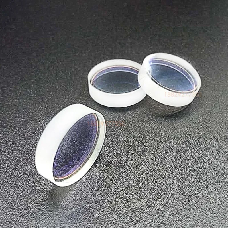 

Half Mirror Laser Output Lens 0/90/180 Degree 20 * 4mm T = 60% Laser Machine Optical Experiment K9 Material