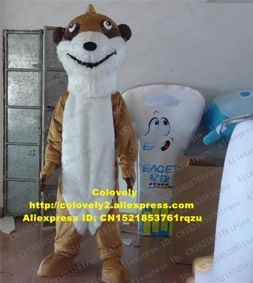 Костюм-талисман для взрослых с героями мультфильмов Ferret Beaver zz7835 | Тематическая