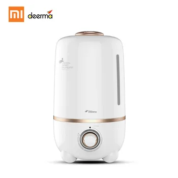 

XIAOMI Deerma 4L Ultrasonic Air Humidifier Aroma Diffuser Essential Oil Two Mist Mouth Aromatherapy Humidificador DEM-F450