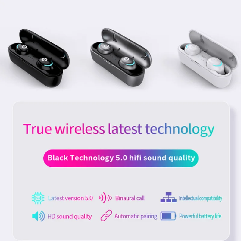 LEORY TWS bluetooth 5,0 настоящие беспроводные наушники бинауральные звонки громкой связи стерео наушники-вкладыши Спорт для iPhone Android